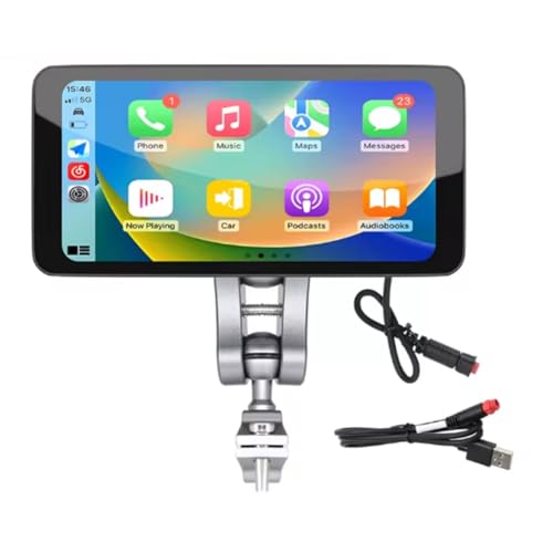 Pantalla inteligente bluetooth para motocicleta Android Auto IP67