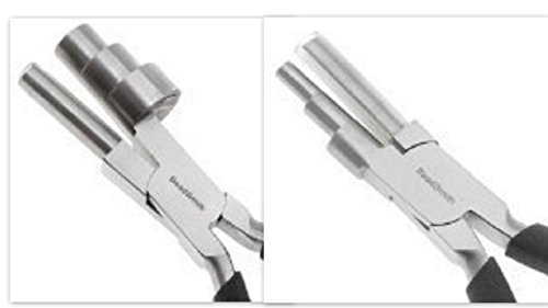 Wire Looper Looping Pliers, GET Both! Large & Small Multi Step, Three Tier Pliers, for a Total of 6 Sizes! Big Wrapper & Little Wrapper