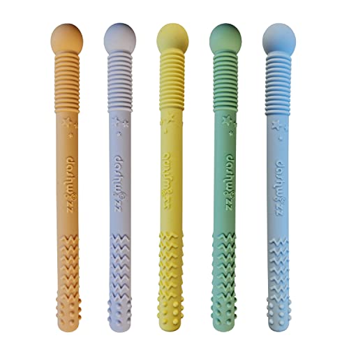 image for dashwizz Baby & Toddler Teethers x5 Silicone BPA Free Food Grade, Smal