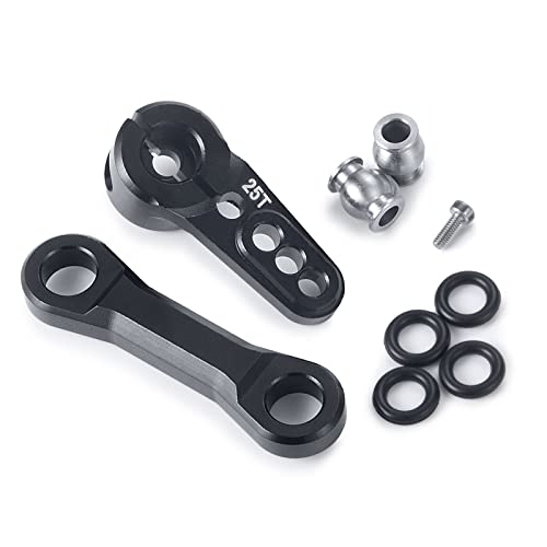 Axspeed Metal Steerling Rod Tie Links With 25T Servo Arm Horn For 1:8 Kraton Rc Truck Upgrade #TOP4