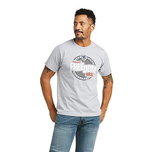 T-shirt Ariat Freedom for All vêtement en coton stretch homme
