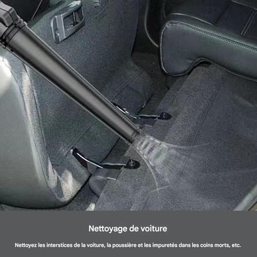 Souffleur de feuilles sans fil portable et puissant à 2 modes