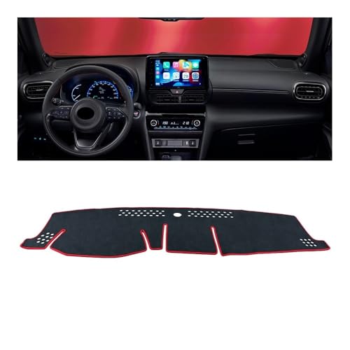 Tapis de tableau de bord anti-reflet pour éliminer l'éblouissement en Toyota Yaris Cross XP210
