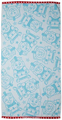 丸眞 バスタオル きかんしゃトーマス フェイストーマス 綿100% 抗菌防臭加工 4605005200 約60×120cm