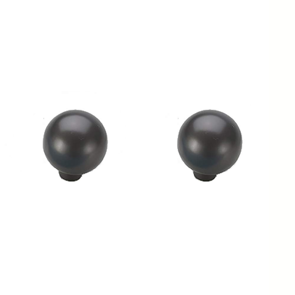 BOZONLI Drawer Knobs, Grey Kitchen Door Handles Drawer Pulls Cupboard Knobs Cabinet Handles (φ24mm, 2 Pack)