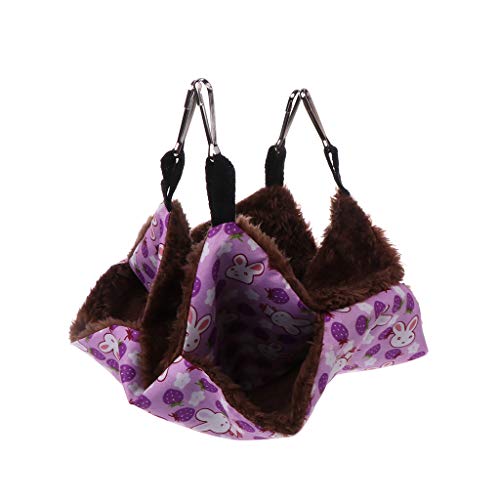 Lovely Glider Bed Hanging Hammock Rat Swinging for Chinchilla Parrot Guinea Pig