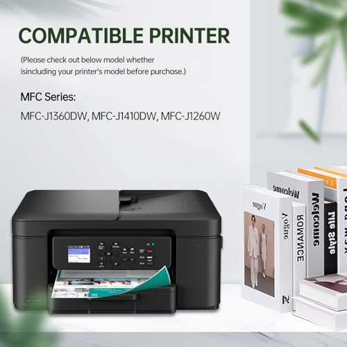 Image of Twin Pack LC506XL Ink Cartridge Replacement for LC506 Ink Cartridge Compatible for Brother MFC-J4355DW MFC-J4555DW MFC-J4557DW Printer, High Yield 2,500 Pages Black-2 Pack (Package May Vary)