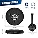 KLIM Discman mit Kopfhörer - Tragbarer CD-Player mit Kopfhörer - mit eingebautem Akku - NEU - Kompakter Mini Portable CD Player, kompatibel mit CD-R, CD-RW und MP3. Discman CD Player - Klar