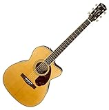 Fender Paramount PM-3 Standard Triple-0 Acoustic Guitar, with 2-Year Warranty, Natural, with Case