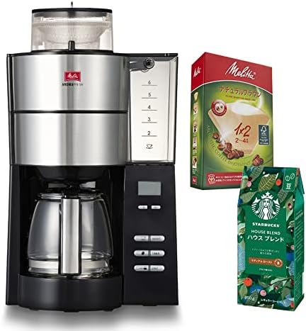 Amazon | メリタ ミル付き全自動コーヒーメーカー アロマフレッシュ 6 