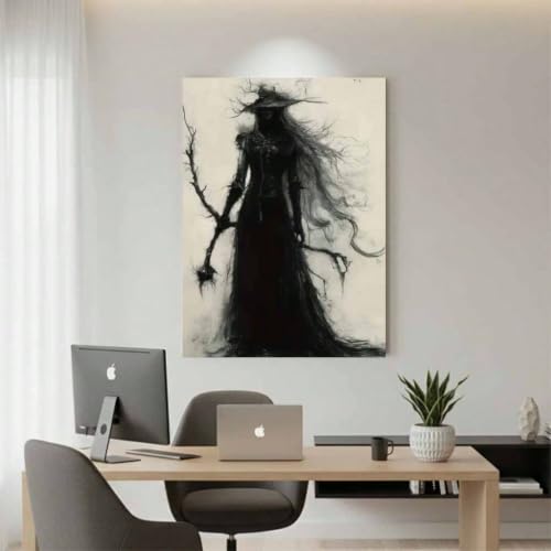 Cadeau d'Halloween original tableau Chapeau de magicien