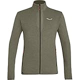 Con 2 tasche esterne SALEWA Uomo *ROCCA 2 PL M FZ Giacca isolante foderata in lana, bungee cord melange/0910, 52/XL