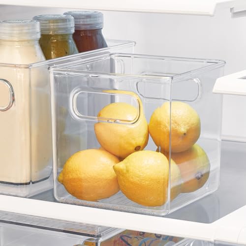 InterDesign Linus Fridge and Pantry Cube Storage Binz, 6 x 6 x 6-inch