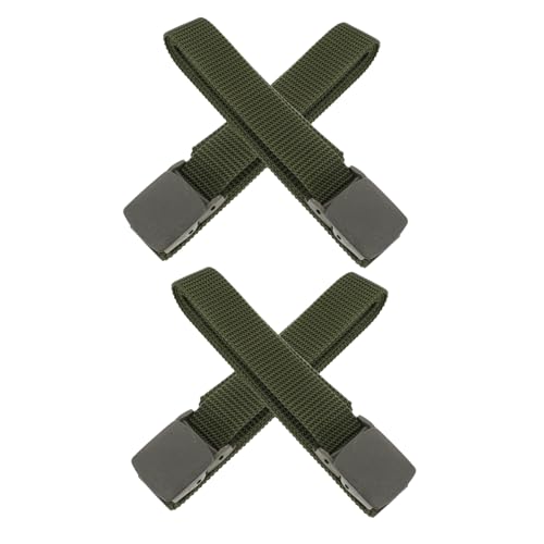 4pcs Adjustable Heavy-Duty Nylon Tactical Belts for Men Multi-Purpose Outdoor Training Strap Quick-Release Buckle Sturdy Canvas Webbing for Hiking and Sports