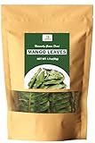 Diyon's Whole Dried Mango Leaves, 1.7oz (50g) Whole Leaf,100% All Naturally Dried - From Sri Lanka | Premium Wildcrafted Quality | Packed In a Kraft Stand Up Resealable Pouch.