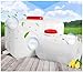 LICOME Plastic Water Tank Home Camping High Capacity Water Storage Water Dispenser Water Jug Bucket for Sport Campin(340L)