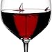 Italian Red Wine Glasses - Shark Red Wine Glasses with Shark Inside, Creative Goblet Glass, Lead-Free Crystal Clear Glass, High-end Flutes Glass Perfect for Homes Bars Party (2 pack)