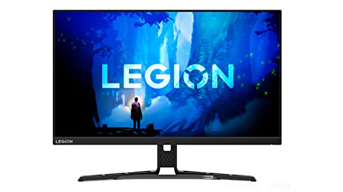 Lenovo Legion Y27h-30 - Écran Gaming 27" avec EyeSafe (2K QHD, IPS, 180Hz, 0.5ms MPRT, HDMI, Câbles DP et USB-C, FreeSync Premium, Haut-parleurs) Réglage en Inclinaison/hauteur/rotation/pivot