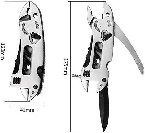 Miniatura 3 de Doblar multi herramienta al aire libre sobrevivir campamento Destornillador Llave Alicates de mandíbula Llave multifunción multifunción