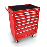 Pulverbeschichtete Oberfläche, 1Ablagefach mit gummierter Unterlage