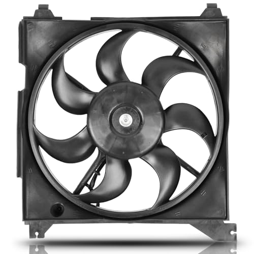SCITOO Engine Radiator Cooling Fan Assembly Compatible with 2001-2006 for Hyundai for Santa Fe 2.4L 2001-2006 for Hyundai for Santa Fe 2.7L;Replace 600610 by SCITOO - Used condition - US$28.13