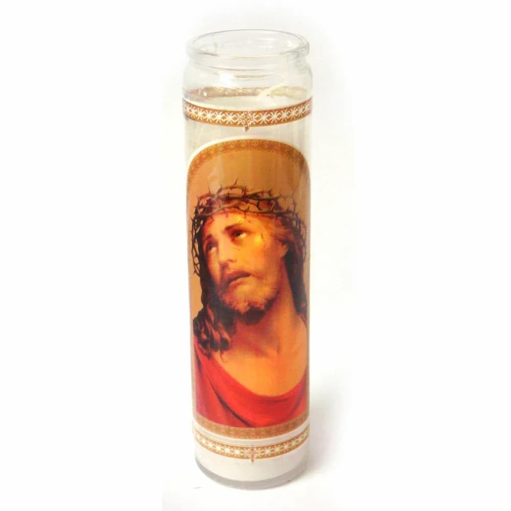 Gran Poder del Divino White Devotional Candle – 8