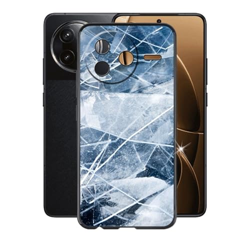 for Xiaomi Redmi K80 Case, Soft TPU Back Cover Shockproof Silicone Bumper Anti-Fingerprints Full-Body Protective Case Cover for Xiaomi Redmi K80 (6.67 inch) - Broken