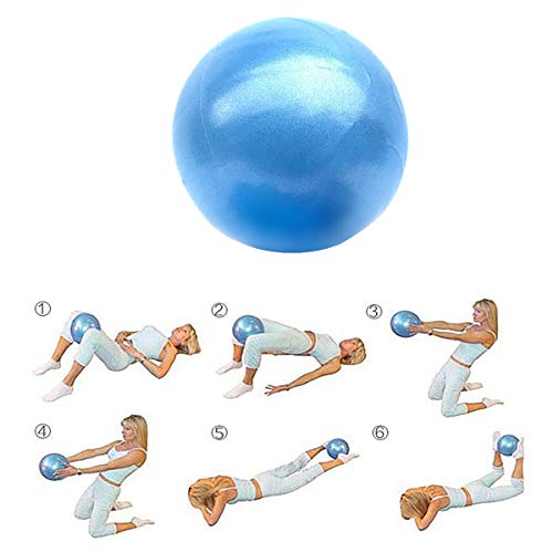 Ruiqas 5pcs Yoga Equipment Set,Includes Exercise Ball,Yoga Block,Resistance Loop.Stretching Band Strap,Woven Belt Pilates Practices Supplies for Beginners - Thumbnail 3