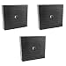 3 Pack Anti Vibration Pads For Air Compressor Or Equipment Solid Rubber 4x4x1