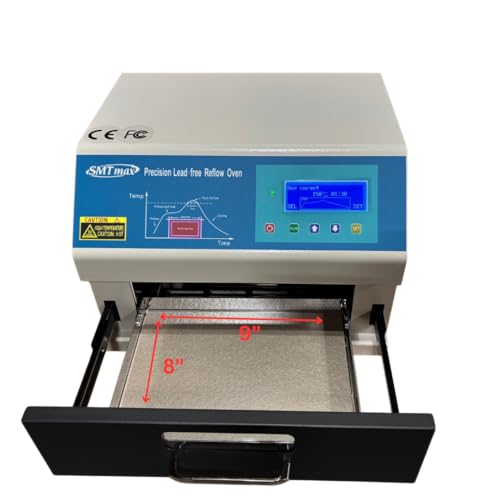 SMTmax AE-5010 Mini Reflow Oven 50L SMD Soldering Oven 1600W 300°C