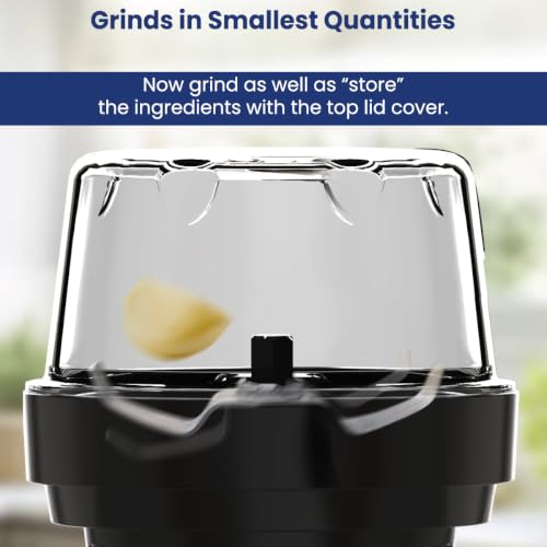 Image of Crompton DX 750W Mixer Grinder with 5 Jars| 3 Stainless Steel Jars, 1 Blender Jar with Fruit Filter & 1 Grind & Store Jar | Powertron Motor | 2 Years Warranty