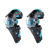 Correas elásticas de sujeción: las rodilleras de la motocicleta se adaptan a su cuerpo con las correas elásticas de sujeción sin desplazarse, proporcionando así la máxima protección para partes importantes del cuerpo