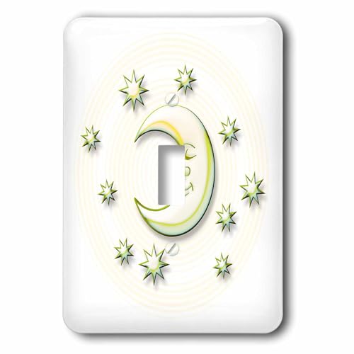 Interrupteur à baïonnette multicolore 3dRose LSP_24308_1 pour remplacer vos plaques blanches - 2