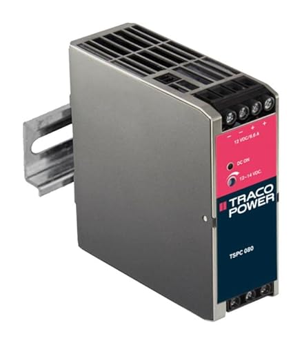 ALIMENTAZIONE AC-DC 12V 6.6A Alimentatori per montaggio su guida DIN Qtà.1 TSPC 080-112