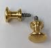 Solid Brass Piano Desk Knobs Small 5/8