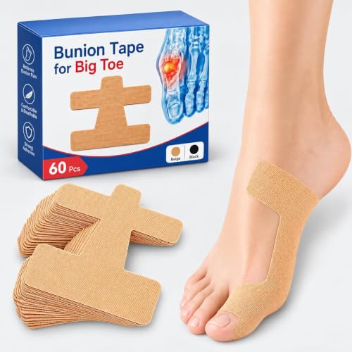 60 Pcs Waterproof Bunion Tape