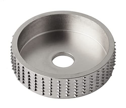 Szliyands 199 Wood Carving Disc,Grinder Wood Tungsten Carbide Grinding Wheel Grinder Shaping Disc Bore Wood Sanding Carving Tool Woodworking Angle Grinder Attachment thumb #4