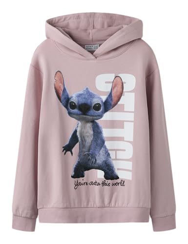 Sweat Name It Stitch coupe loose confortable pull en molleton fille