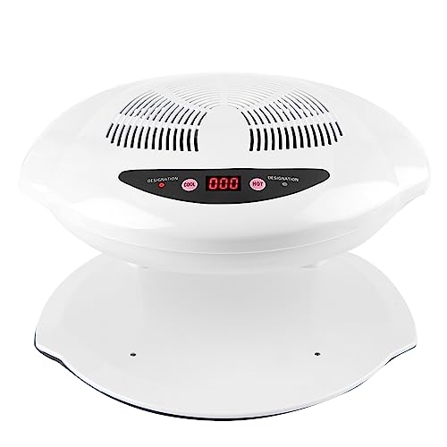 400W Nail Dryer, Adjustable Wind Modes Air Nail Fan Dryer with Intelligent Sensor, ABS Plastic Body, Suitable for Both Hands and Feet, Hot and Cold Wind for Professional Salon