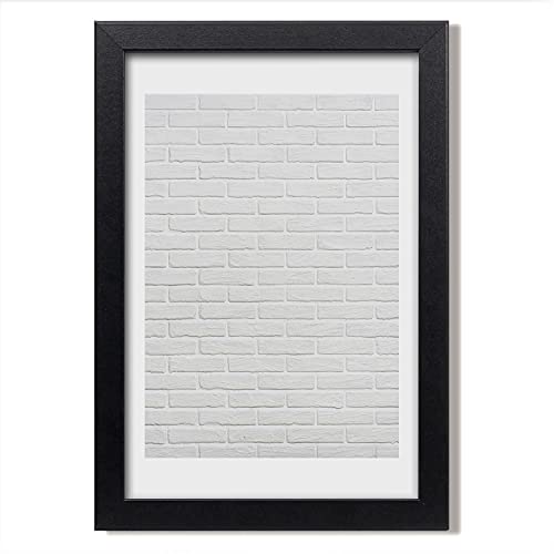 Cadre en bois moderne 20x30 cm pour créer une ambiance loft industriel avec un mur de briques