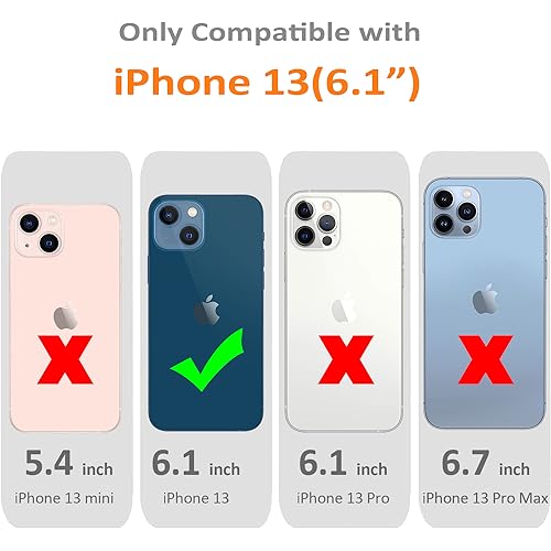 Coque iPhone 13 transparente motif fantôme protégeant des chutes