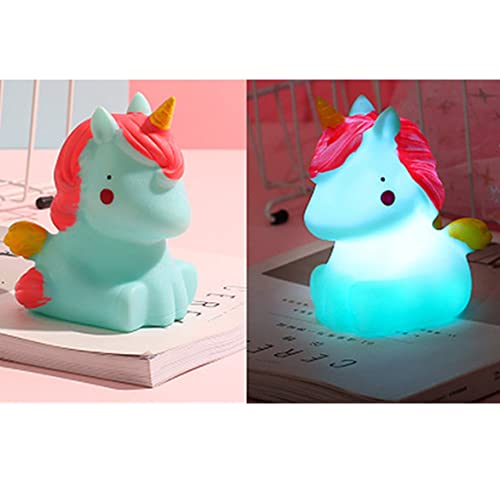 Lámpara de mesa infantil Unicorn Night Light LED miniatura 3