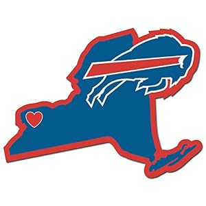 Siskiyou Sports Buffalo Bills Home State Aufkleber