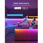 Govee 100ft RGBIC LED Strip Lights, Smart LED Lights Work with Alexa and Google Assistant, LED Lights for Bedroom WiFi App Control Segmented DIY Multiple Colors, Color Changing Light, (2 x 50ft) - Image 4