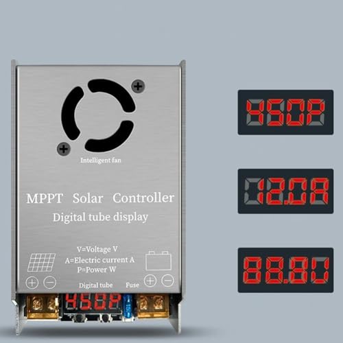 Controlador de boost solar MPPT 450W, elevador de voltaje de paneles solares a 12V-50V 2