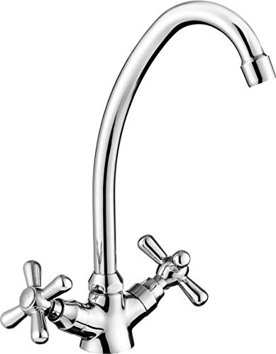 Kitchen Sink tap with a Fixed spout from Deante Symetrio - Chrome - BOS_060D