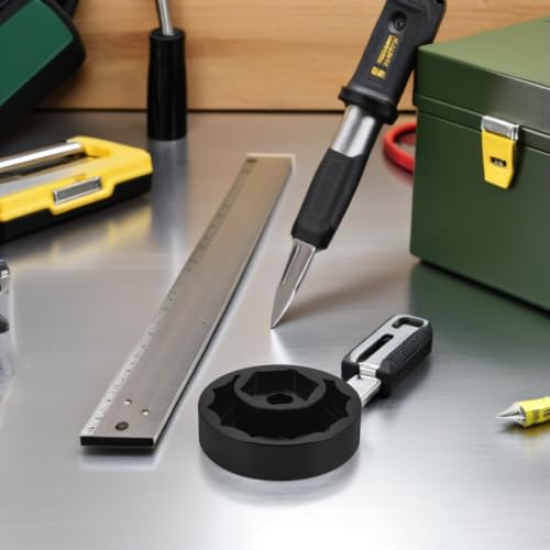 Douille pour écrou d'axe de roue en acier noir robuste et durable