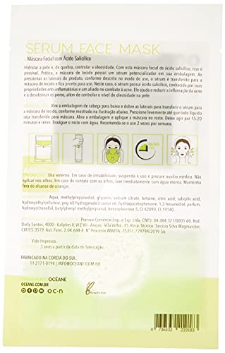 Máscara Facial com Ácido Salicílico - Serum Face Mask 20ml