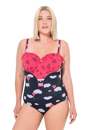 Maillot de bain imprimé cœurs pour vos vacances d'été et séances de spa Ulla Popken