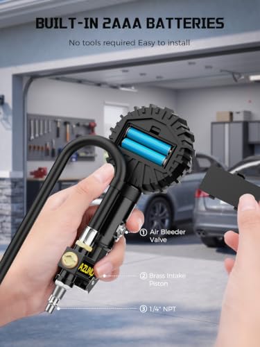 Image of AZUNO Digital Tire Inflator with Pressure Gauge B